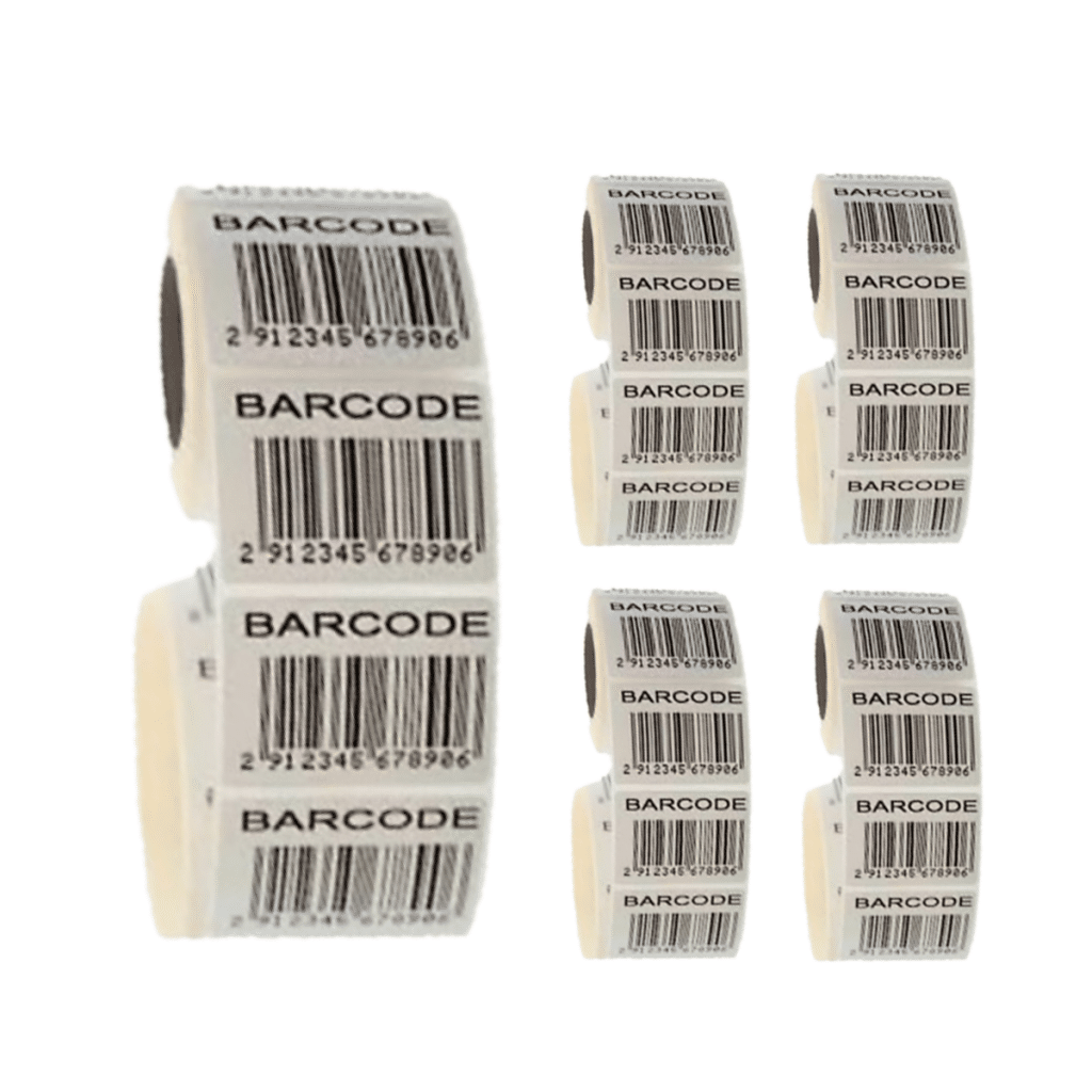 5000 library barcode labels